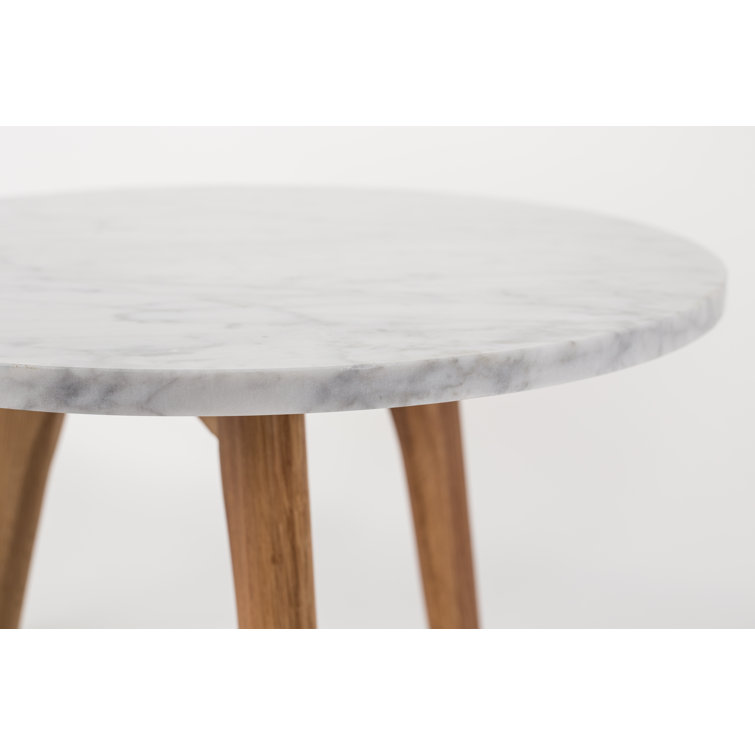 Zuiver White Stone Side Table Wayfair.co.uk